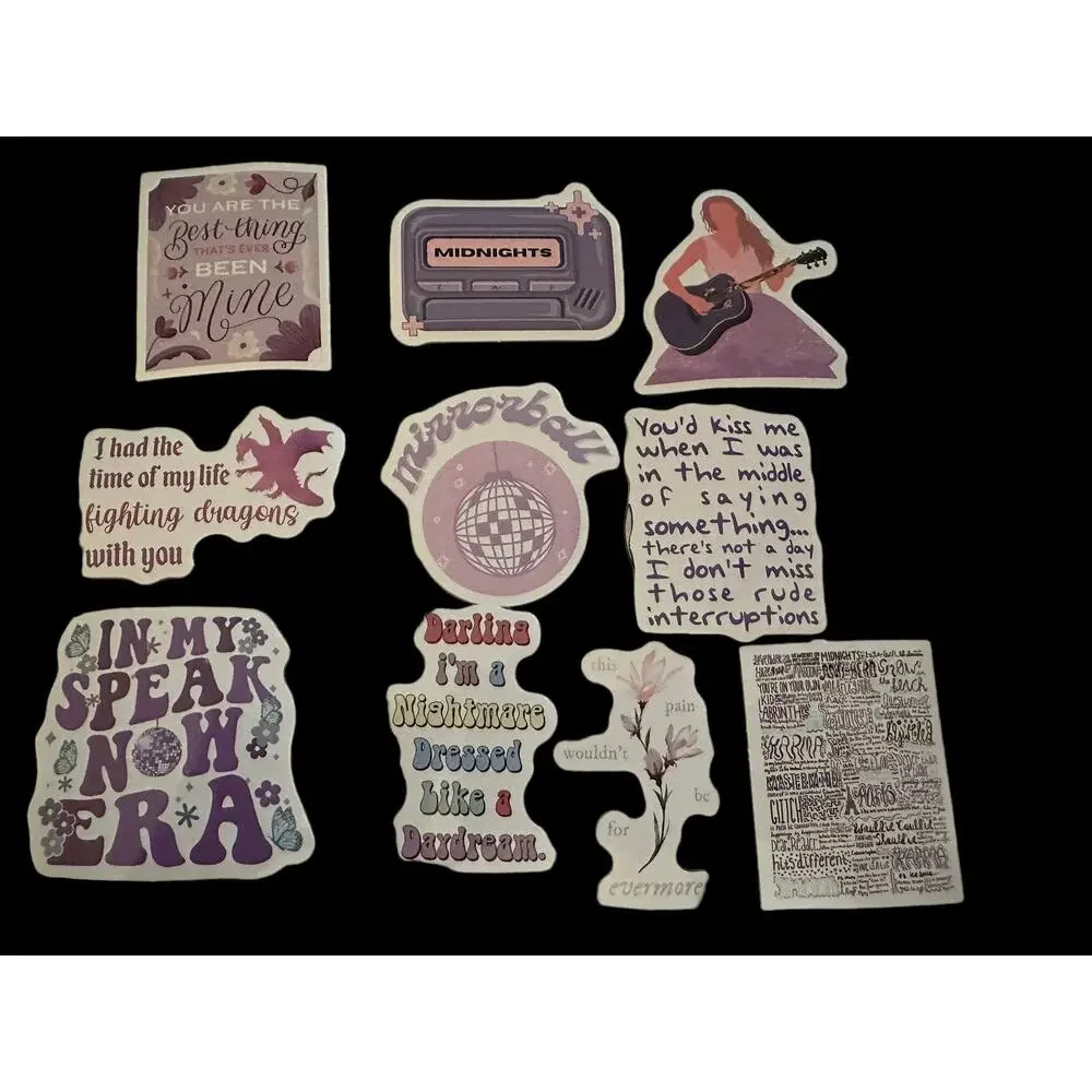 Taylor Swift Sticker Collection - 105 pieces